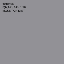 #919196 - Mountain Mist Color Image